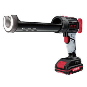 Пистолет для герметика "P.I.T." аккумуляторный, 20В, 3000Н, 300мл, LED, 4 скорости, SOLO (PEC20H-300А)