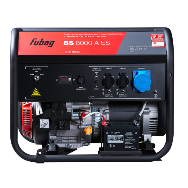 Электростанция "FUBAG" BS 8000 A ES бензиновая — изображение 3