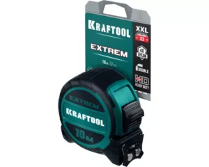 Рулетка  "KRAFTOOL" Extrem 10м х 32мм, со сверхшироким полотном
