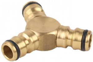 Тройник "RACO" (соед.-соед.) 1/2" латунь PROFI 4246-55028B