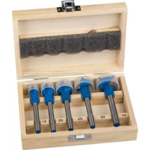 Набор сверел "ЗУБР" по дереву Форстнера "Эксперт" d15-35мм, 5шт. в пласт.боксе 29945-H5