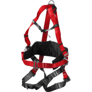 Пояс предохранит."ЗУБР" "Эльбрус" (лента с наплеч. и набедрен. лямками, цепь) 11580