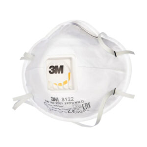 Полумаска фильтрующая "3М" модель 8122, класс защиты FFP2 NR D (до 12 ПДК) 108290
