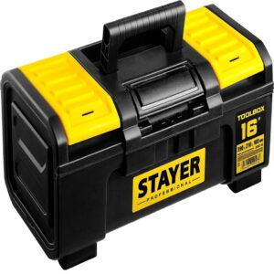 Ящик для инстр. "STAYER" "TOOLВОX" пласт. 390х210х160мм (арт.38167-16) 38167-16