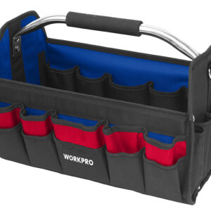 Сумка для инструмента "WORKPRO" открытая, 410x235x270мм, 25карманов WP281011