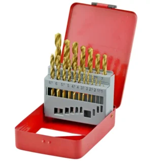 Набор сверел "СТРОНГ" по металлу TITAN 1,0-10мм, 19шт. СТС-021-19 TITAN