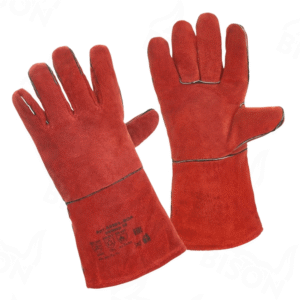 Краги спилковые 5-ти палые, тип "Трек"