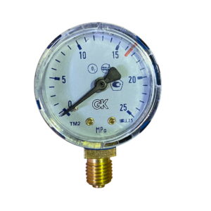 Манометр для кислорода 25 МРа, d50 металл.корпус 2190107