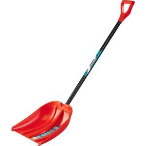 Лопата "СИБИН" снеговая "ЛПА-410" пластиковая 430мм, алюминиевый черенок 421845