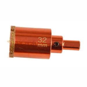 Коронки "HARDCORE" алмазная по керамограниту, мрамору с центральным сверлом (20мм - 125мм)